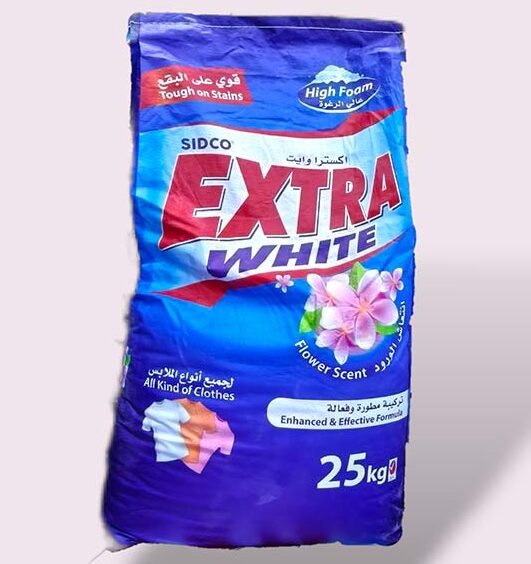 صابون اكسترا وايت 25 كيلو / ورود